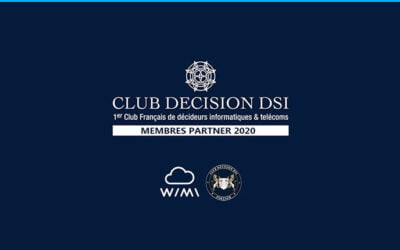 Wimi devient Partenaire Technologique du Club Décision DSI