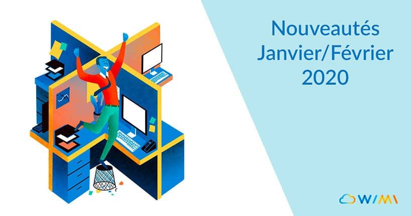 nouveautés wimi janvier fevrier 2020