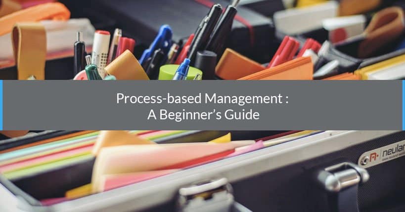 Process-Based Management : a Beginner's Guide