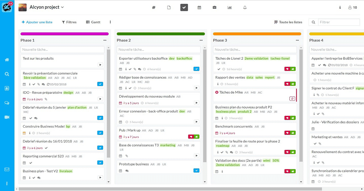 calendrier rétroplanning