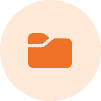 wimi icon folder orange - Wimi